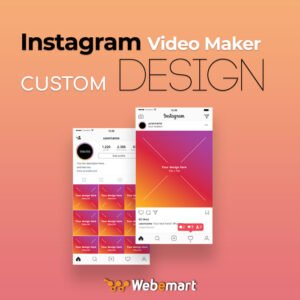 Instagram Video Maker Custom Design