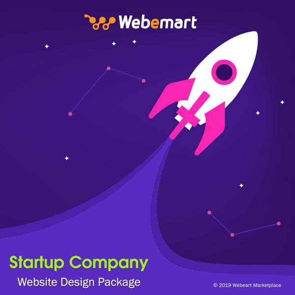 Startup Website Design Package Webemart Marketplace